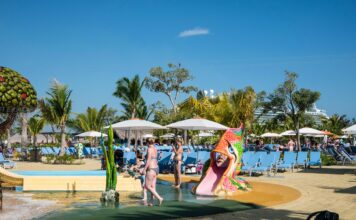 Amber Cove Kids Pool Amber Cove kids pool and loungers