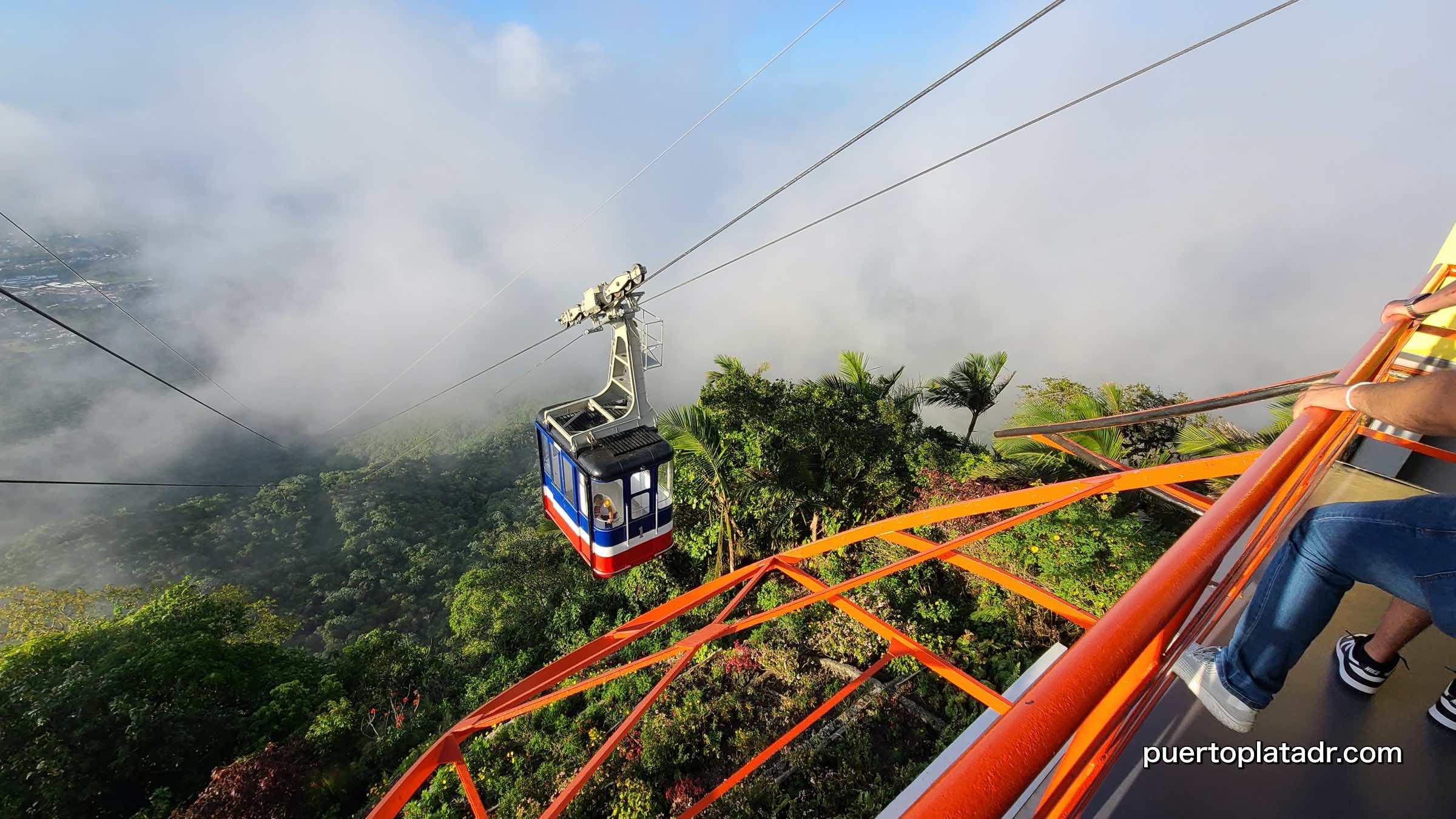 Cable Car excursion, one of the Virgin Voyages Puerto Plata Excursions