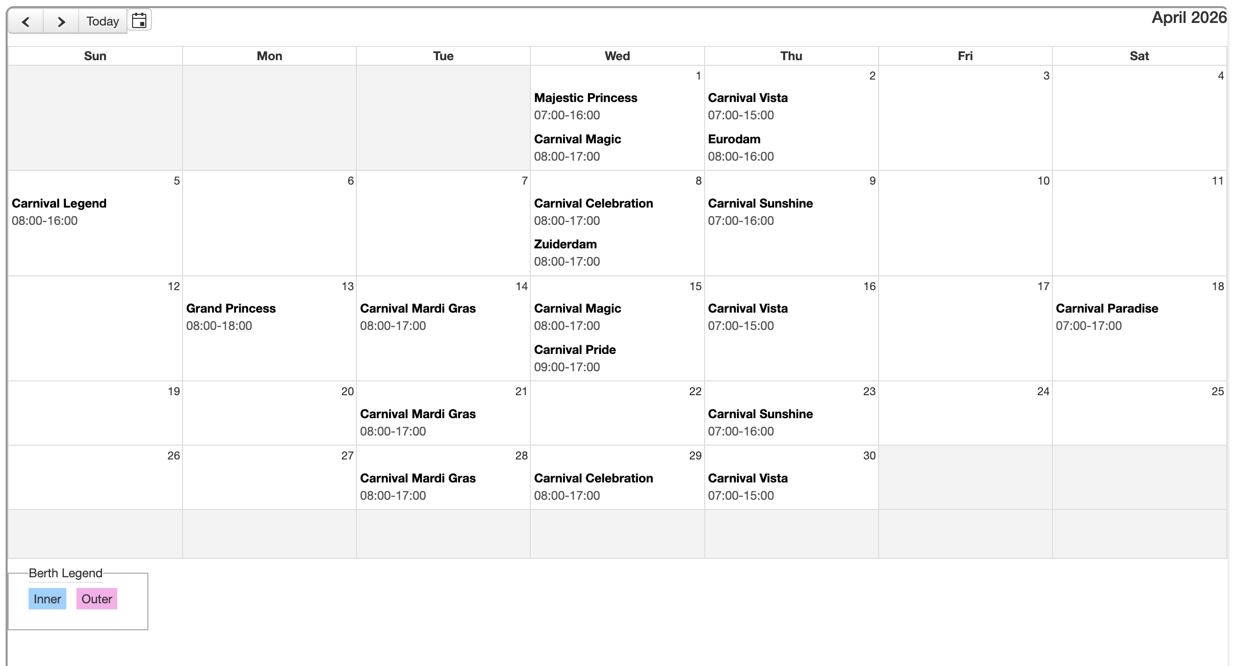 Amber Cove April 2026