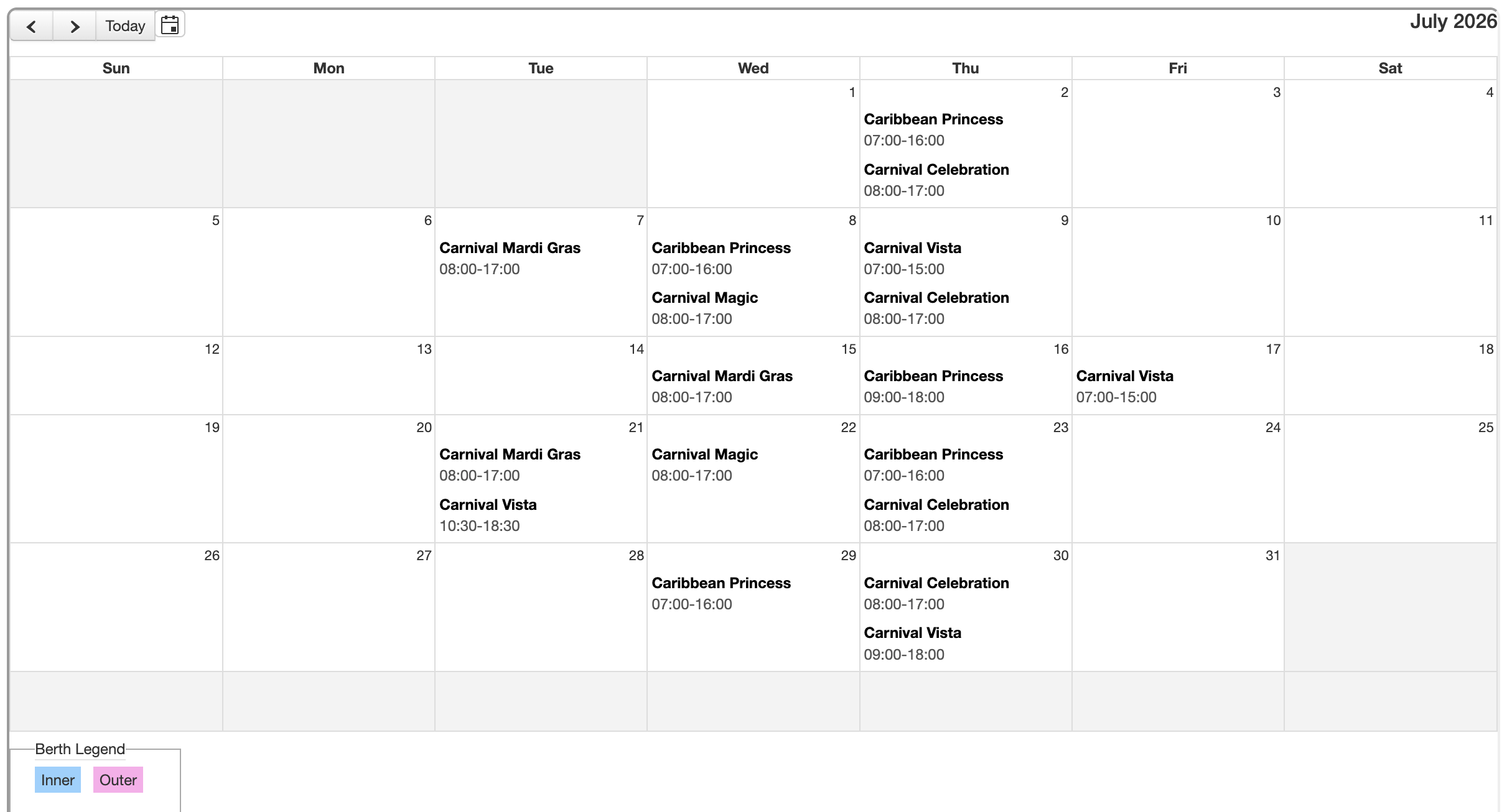 Amber Cove July 2026