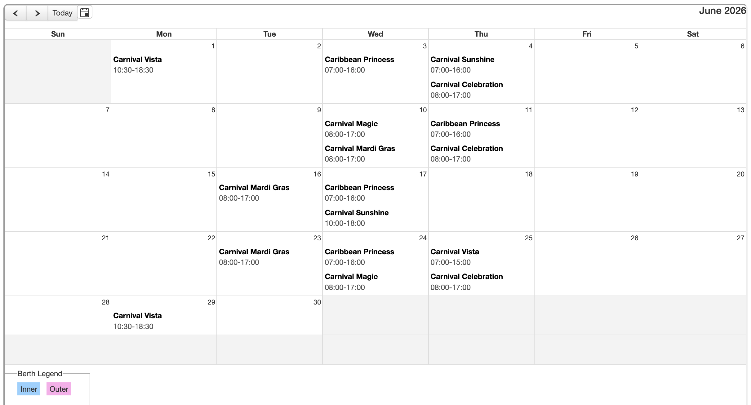 Amber Cove June 2026