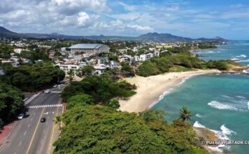 What City is Close to Amber Cove? View of the closest city to Amber Cove, Puerto Plata.