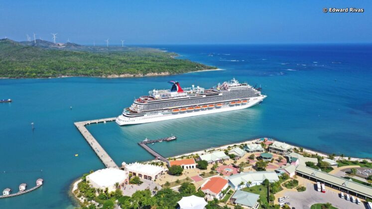 Amber Cove cruise port in Puerto Plata Dominican Republic.