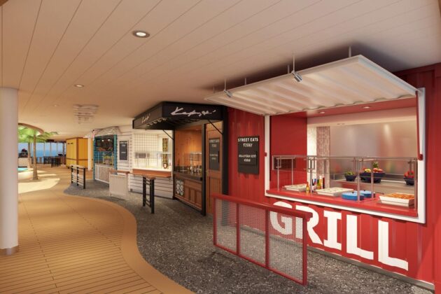 The grill cafeteria