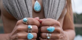 Dominican Larimar Larimar Rings