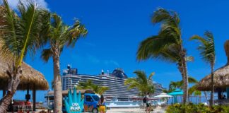 Taino Bay Casa Palapa Casa Palapa Mexican restaurant at Taino Bay Port.