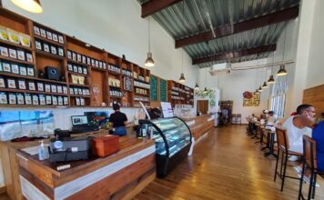 Amber Cove Cafe Cibao Cafe El Cibao at Amber Cove port, Puerto Plata.