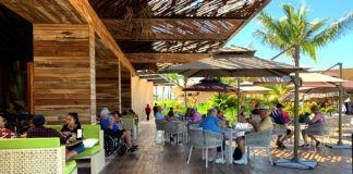 Taino Bay San Mangu Restaurant San Mangu restaurant at Taino Bay port, Puerto Plata.