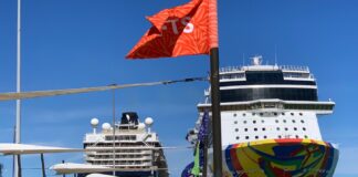Taino Bay Pier Two cruises docked in the pier