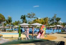 Amber Cove Kids Pool Amber Cove kids pool and loungers