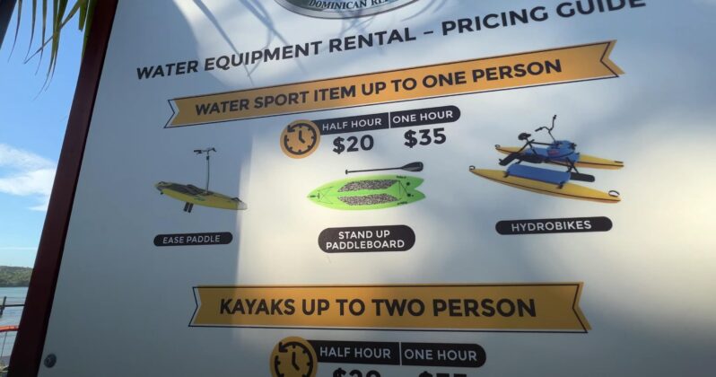 kayak rates