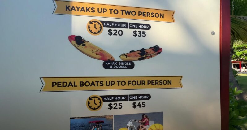 two person kayak rates
