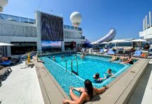 Norwegian Viva Visits Taino Bay Norwegian Viva cruise ship swimming pool