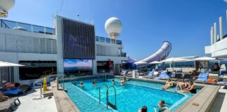 Norwegian Viva Visits Taino Bay Norwegian Viva cruise ship swimming pool