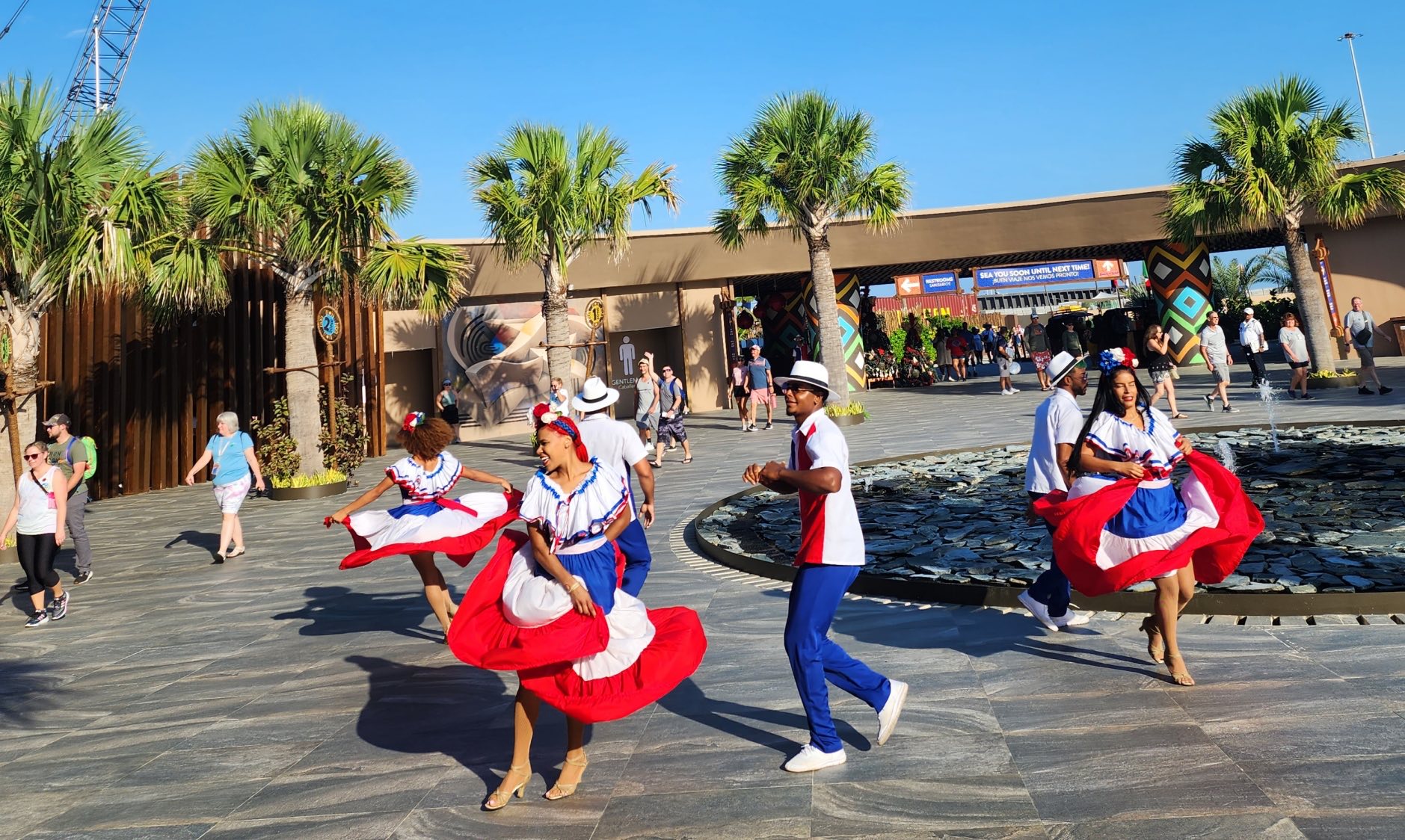 Taino Bay update show for arrivals