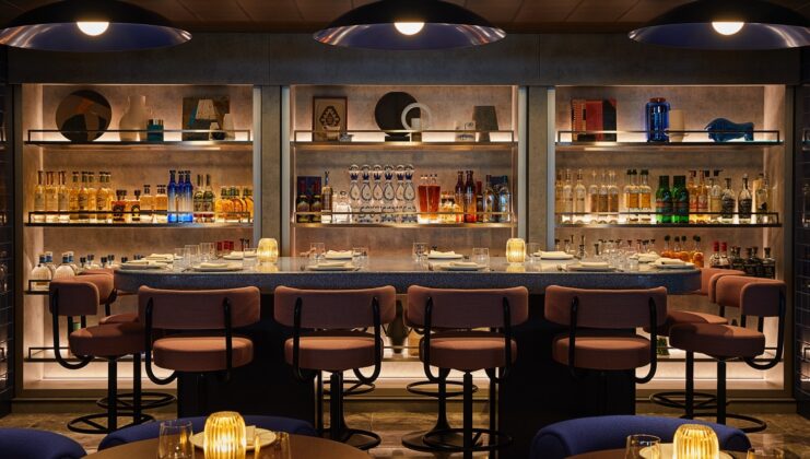 One of the bars in the ship