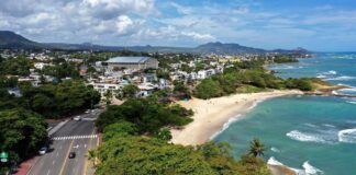 What City is Close to Amber Cove? View of the closest city to Amber Cove, Puerto Plata.