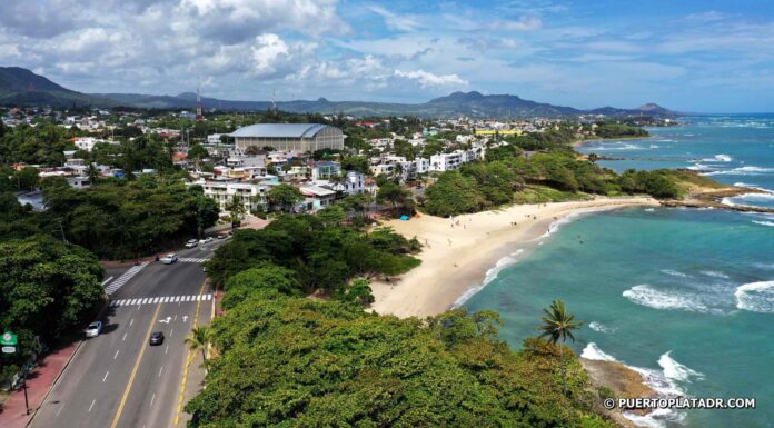 What City is Close to Amber Cove? View of the closest city to Amber Cove, Puerto Plata.